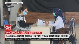 VIDEO: Bandara Juanda Kembali Layani Perjalanan Luar Negeri