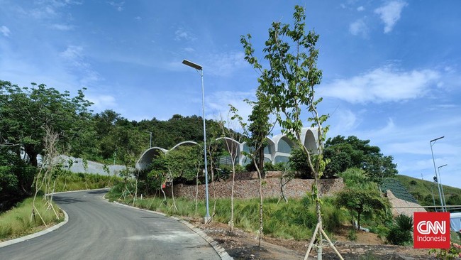 Warga-warga sekitar sirkuit yang tak dapat tiket ternyata bisa menyaksikan MotoGP Mandalika dari atas bukit. CNNIndonesia.com pun menjelajahi bukit-bukit itu.