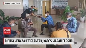 VIDEO: Diduga Jenazah Terlantar, Kades Mengamuk di RSUD