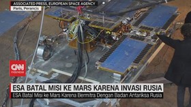 VIDEO: ESA Batal Misi Penjelajahan ke Mars Karena Invasi Rusia