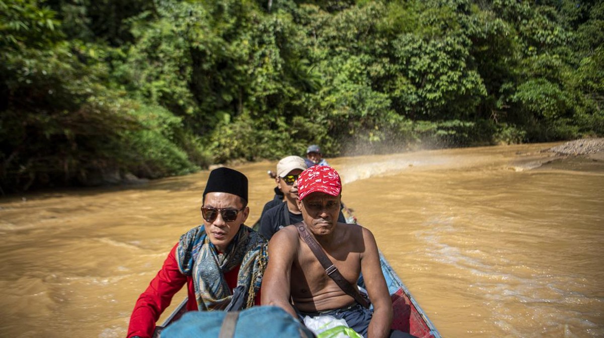 FOTO: Jalan Tobat Pemburu Harimau Sumatera