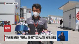 VIDEO: Kiprah Teknisi Helm Asal Kebumen di Ajang Balap MotoGP