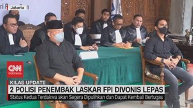 VIDEO: 2 Polisi Penembak Laskar FPI Divonis Lepas