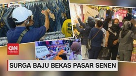 VIDEO: Surga Baju Bekas Pasar Senen