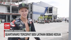 VIDEO: Quartararo Tercepat Sesi Latihan Bebas Kedua