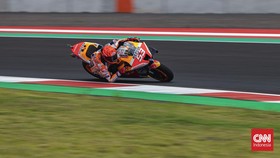 Hasil FP2 MotoGP Mandalika: Quartararo Tercepat, Marquez Kecelakaan