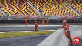4 Pembalap Gas Pol 308,5 Km/Jam di FP1 MotoGP Mandalika