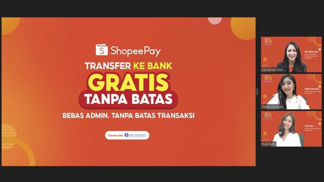 ShopeePay memperkenalkan fitur Transfer ke Bank gratis sebagai bagian komitmen dalam mendorong akses digitalisasi finansial bagi pelaku bisnis dan konsumen.