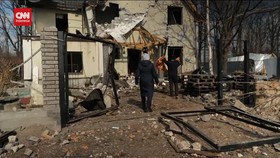 VIDEO: Kawasan Pinggiran Kota Kyiv Terus Dibombardir Militier Rusia