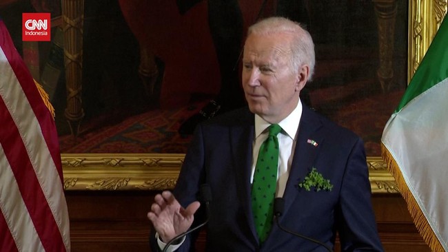 Biden menyinggun insiden itu selama pidato pembukaannya di sebuah pidato di Iowa dengan mengatakan turut berbela sungkawa.