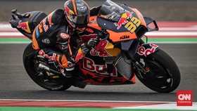 Viral Motor Binder Berasap Jelang MotoGP Argentina