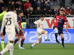 Cagliari Vs Milan: Menang 1-0, Rossoneri Menjauh dari Napoli