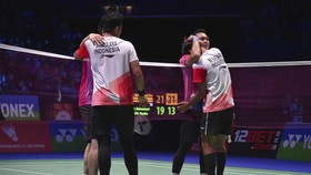 Dikalahkan Bagas/Fikri, Ahsan Doakan Sang Junior Kalahkan Ganda Korea