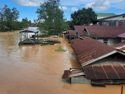 Banjir Rendam 2.477 Rumah di Kutai Timur, Terparah dalam 20 Tahun Terakhir