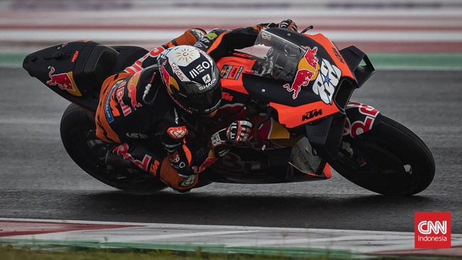 Miguel Oliveira mendedikasikan kemenangannya di MotoGP Mandalika 2022 kepada staf hotel bernama Risman.