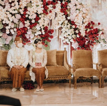3 Pesan Hangat Ma'ruf Amin untuk Pengantin Baru, Putri Tanjung & Guinandra