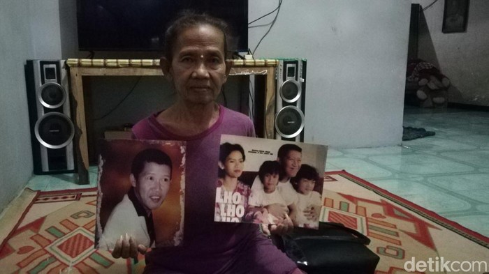 Supiah, istri mendiang pelawak Gepeng.