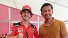 Potret Artis Tonton Motogp Mandalika 2022