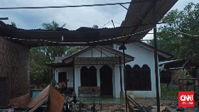 Rumah Rusak Akibat Angin Kencang di Langkat Jadi 147