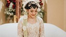 Detail penampilan Putri Tanjung saat akad nikah