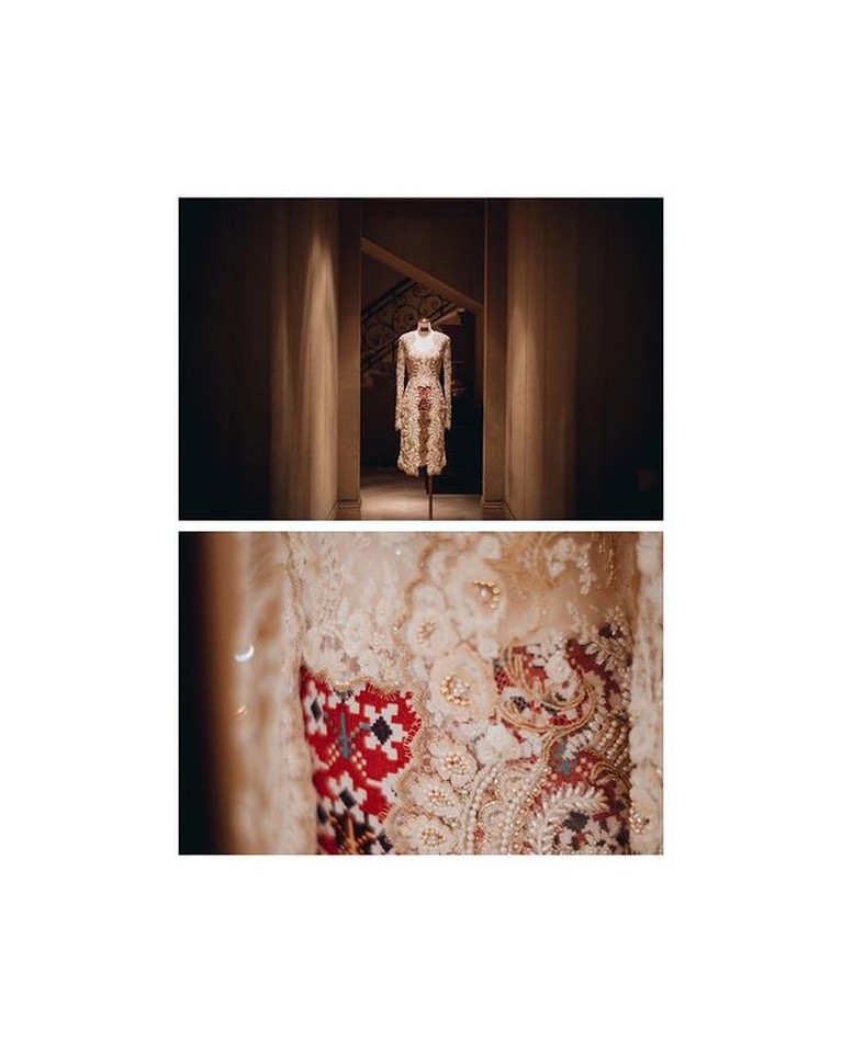 Putri Tanjung Detail penampilan Putri Tanjung saat akad nikah