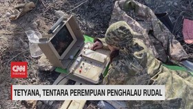 VIDEO: Tetyana, Tentara Perempuan Penghalau Rudal
