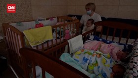 VIDEO: Puluhan Bayi di Kyiv Terjebak Di Selter Bawah Tanah Pengap