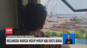 VIDEO: Nelangsa Warga Hidup Hirup Abu Batu Bara