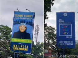 Baliho untuk Yana Mulyana Hilang, Gegara Belum Definitif?