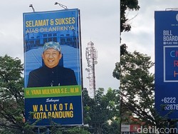 Baliho Ucapan Selamat Mendadak Hilang, Ini Kata Plt Walkot Bandung