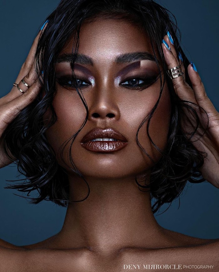 Banyak yang menilai ia akan suskes di dunia model karena aura yang dipancarkannya yang tak diragukan lagi.Source: instagram.com/sarahtumiwa