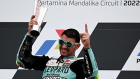Cara Aneh Dennis Foggia Menang di Moto3 Mandalika
