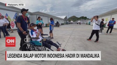 VIDEO: Legenda Balap Motor Indonesia Hadir di Mandalika