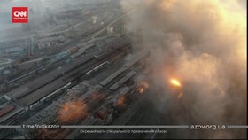 VIDEO: Detik-detik Ledakan di Kawasan Industri Mariupol