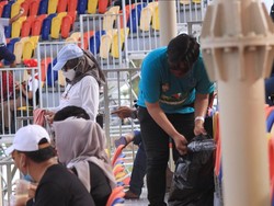 Mantap! Komunitas Bikers Lakukan Aksi Sosial, Bersih-bersih Sirkuit Mandalika
