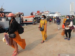 Puluhan Ribu Wisatawan Kunjungi Kepulauan Seribu di Hari Libur Lebaran