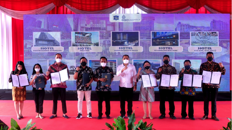 Pemerintah Kota Surabaya bersinergi dengan puluhan hotel berbintang di Kota Pahlawan