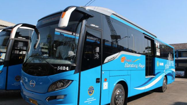 Bus Rapid Transit di Bandung Gratis hingga 2024