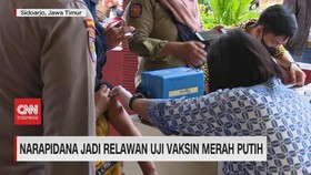 VIDEO: Narapidana Jadi Relawan Uji Vaksin Merah Putih