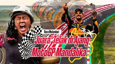 Infografis: Rara Wulandari 'Juara' Telak di Ajang MotoGP Mandalika