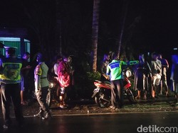 Video Sesaat Usai Kecelakaan Truk Ditabrak Motor Polisi di Kulon Progo