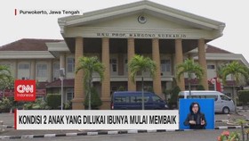 VIDEO: Kondisi 2 Anak Yang Dilukai Ibunya Mulai Membaik