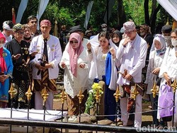 Kala Paramitha Rusady Jalani Prosesi Peringatan Berdirinya Kerajaan Galuh
