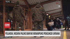VIDEO: Polandia, Negara Paling Banyak Menampung Pengungsi Ukraina