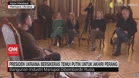 VIDEO: Presiden Ukraina Bersikeras Temui Putin Untuk Akhiri Perang