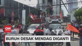 VIDEO: Buruh Desak Mendag Diganti