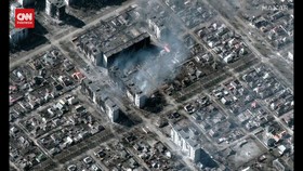 VIDEO: Citra Satelit Kehancuran Kota Mariupol Pasca Diserang Rusia