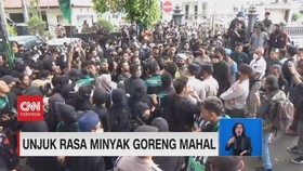 VIDEO: Unjuk Rasa Minyak Goreng Mahal