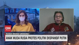 VIDEO: Anak Muda Rusia Protes Politik Ekspansif Putin