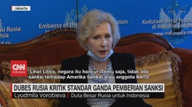 VIDEO: Dubes Rusia Kritik Standar Ganda Pemberian Sanksi